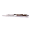 Laguiole Prestige Foldekniv & proptrækker - White Horn