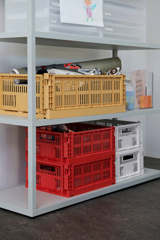 HAY Colour Crate Kasse - Small - Mange Farver