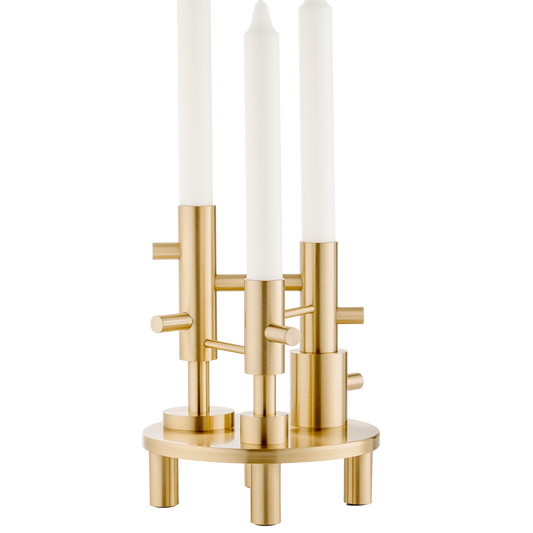 Candleholder lysestage Large - Design Jaime Hayon - Messing