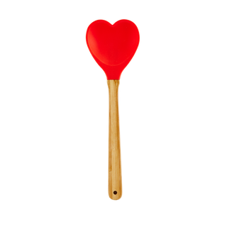 Silicone Spoon - Assorted Colors  - Farve: rød, pink, lyserød, grøn, blå