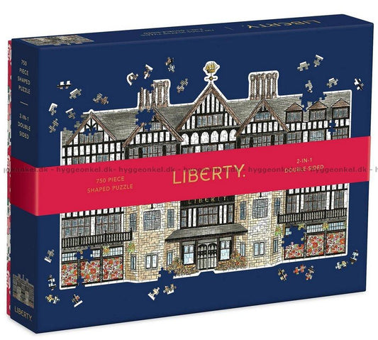 Liberty London Dobbelt sidet puslespil - 750 brikker