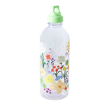 rice Stor Plastik Drikkeflaske
 - Farve: klar med blomster
