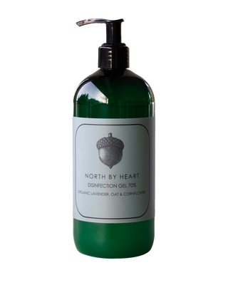 North By Heart Økologisk Håndsprit Gel - 500 ml Lavendel
