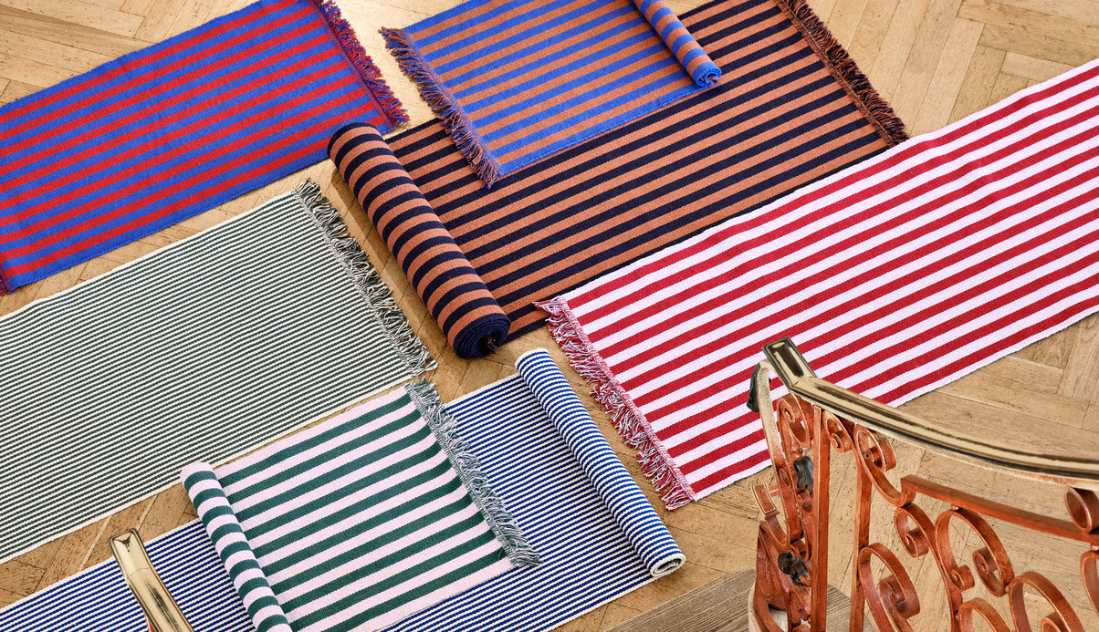 Stripes & Stripes tæppe - Flere farver