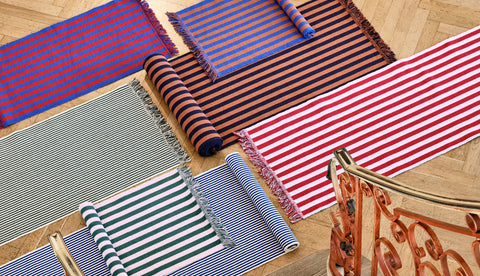 HAY Stripes and Stripes Door Mat - Flere farver