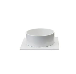 The Square - 7 cm - Lysestage - Farve: Hvid