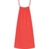 Frau Vancouver Bomuld Kjole - Hot Coral