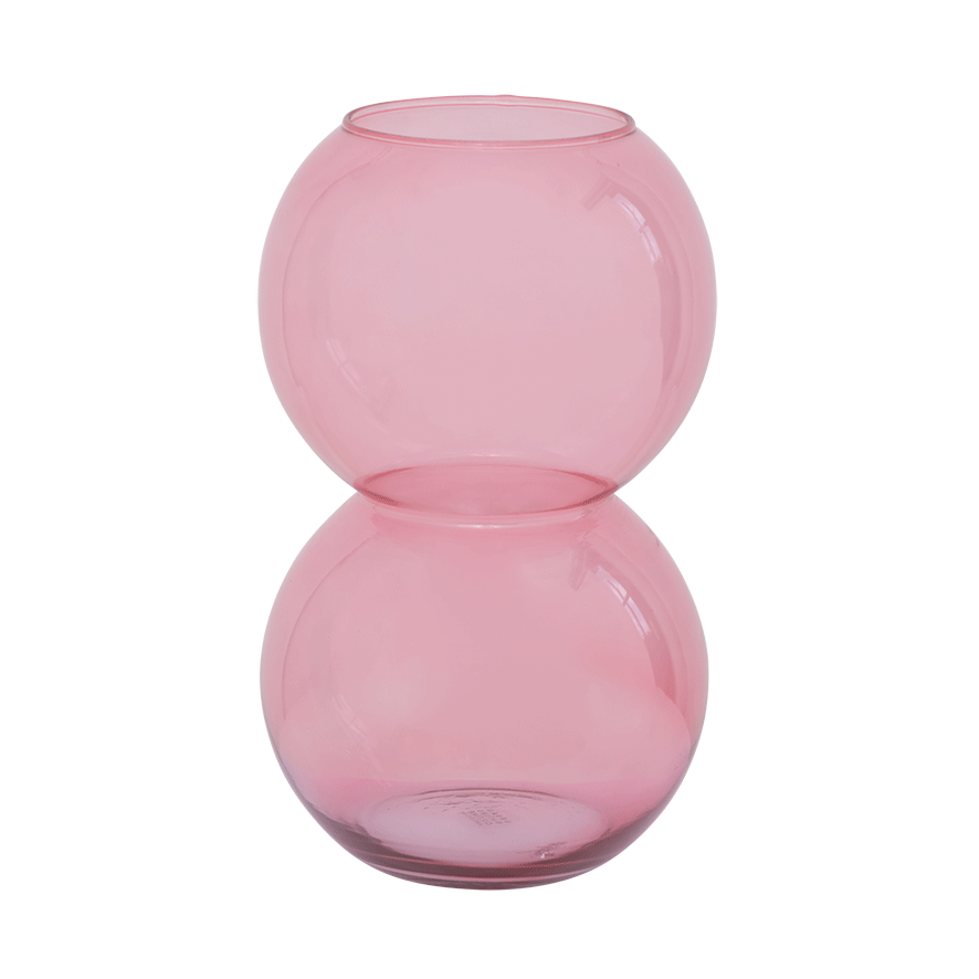 Urban nature vase - Ø 6.2 x 27 cm - Farve klar lyserød