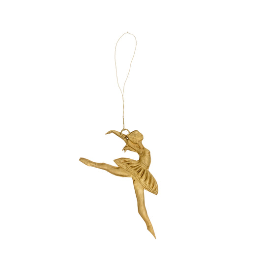 Bungalow julepynt ballerina
 - Farve: Guld