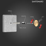 Button Knage fra Santomaro - mange farver