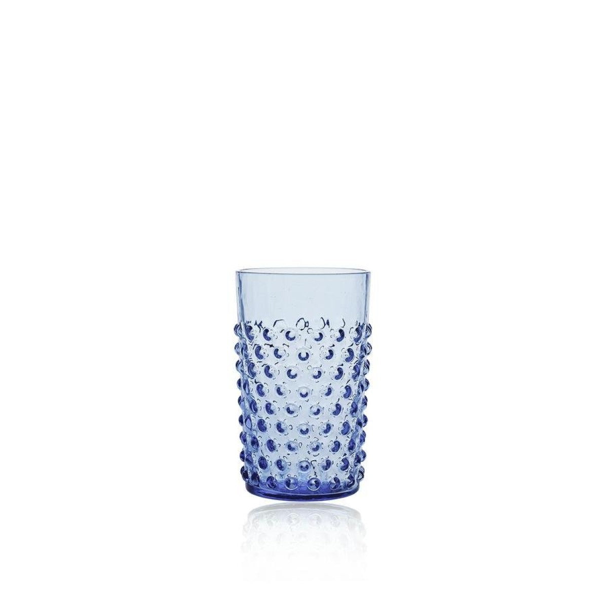Pindsvin glas - Str.: 11*6 cm - Farve: Light Blue