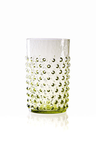 Pindsvin glas - Str:: 11*6 cm - Farve: Oliven Grøn