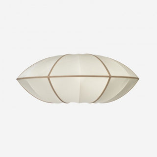 Oi Soi Oi Lampeskærm Indochina UFO  - Offwhite med amber bånd
