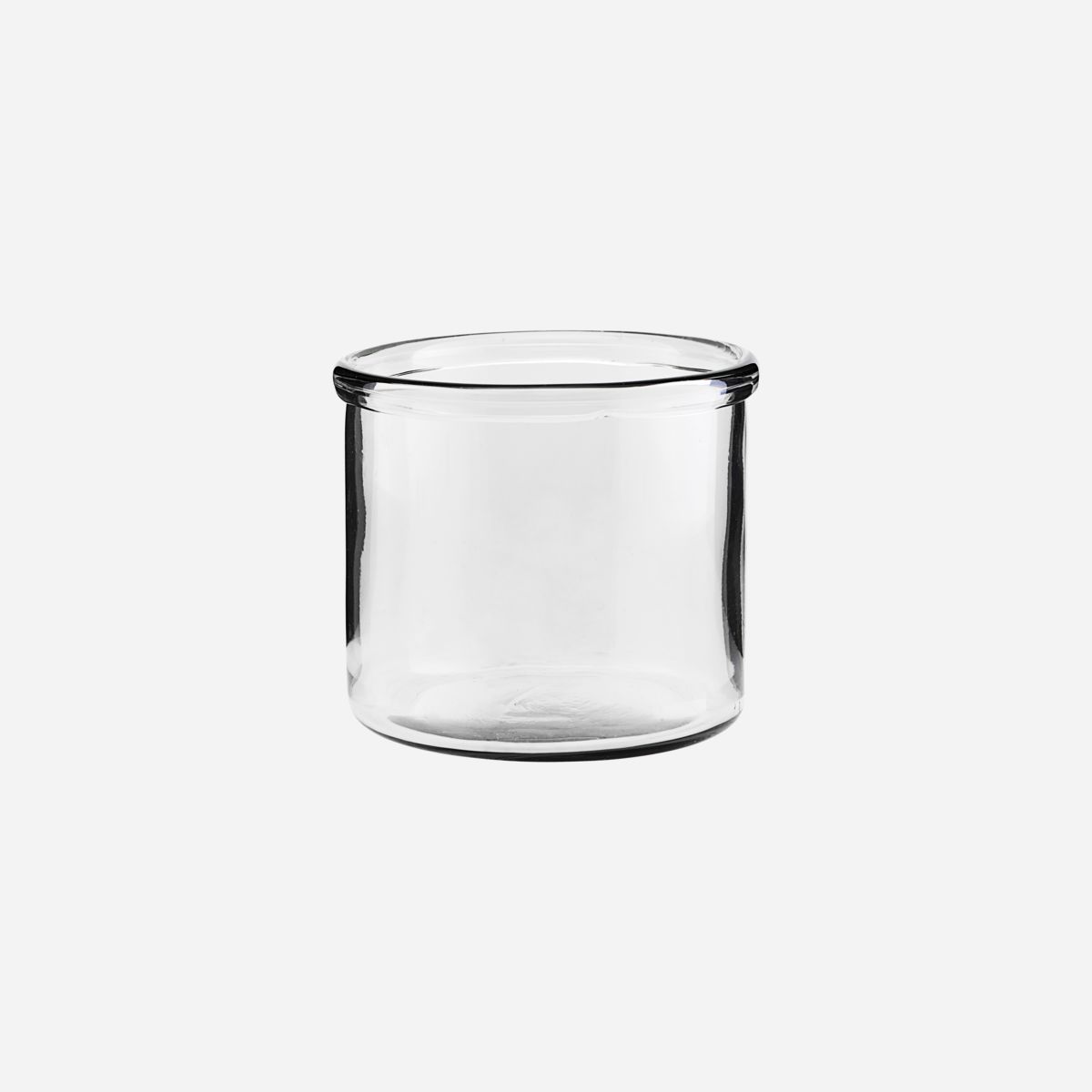 Vase Reem Klar glas
 13 cm i højden & 15 cm i dia
 House Doctor