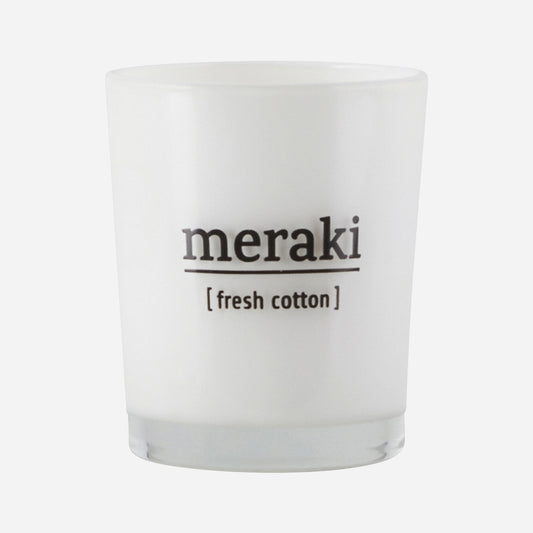 Meraki Scented Candle - Fresh Cotton