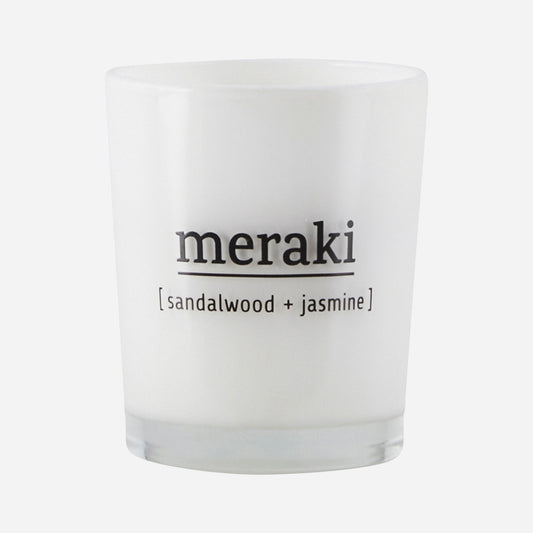 Meraki Scented Candle - Sandalwood & Jasmin