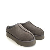 New Zealand Boots Plateau Clog - Grey
