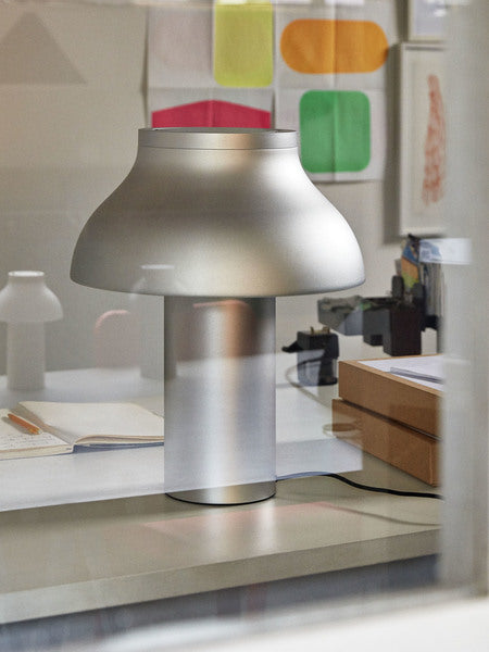 PC TABLE LAMP L - Farve: Aluminium
