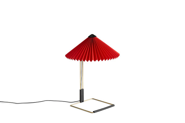 HAY
 MATIN TABLE LAMP / Ø300
 - Farve: Bright Red