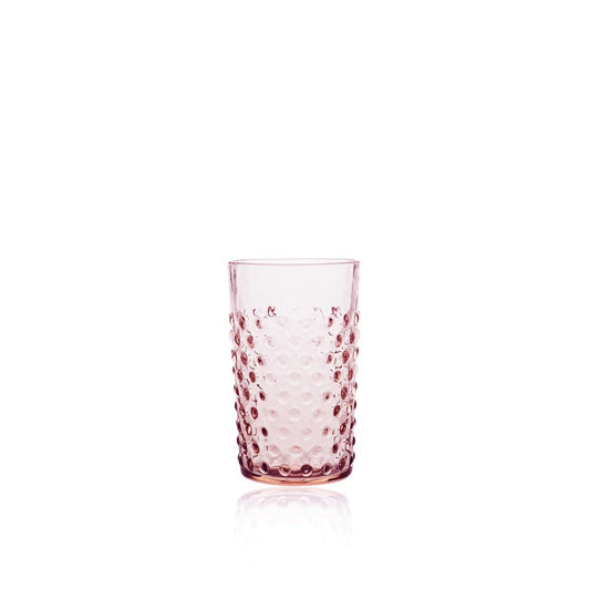 Pindsvin glas - Str: 11*6 cm - Farve: Rosa